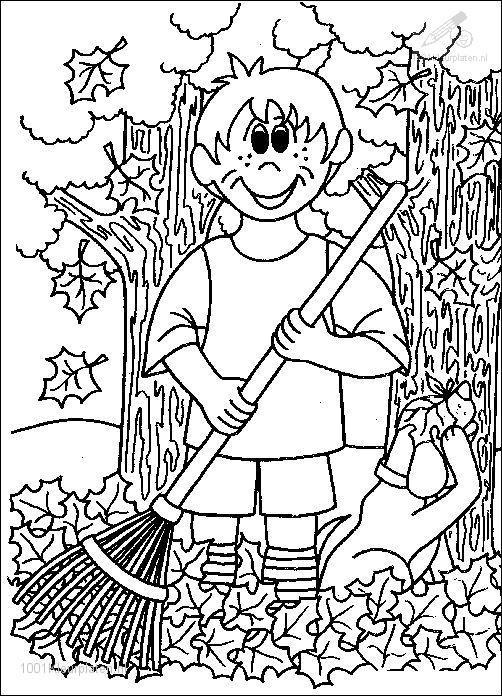 Coloring page: Fall season (Nature) #164193 - Free Printable Coloring Pages