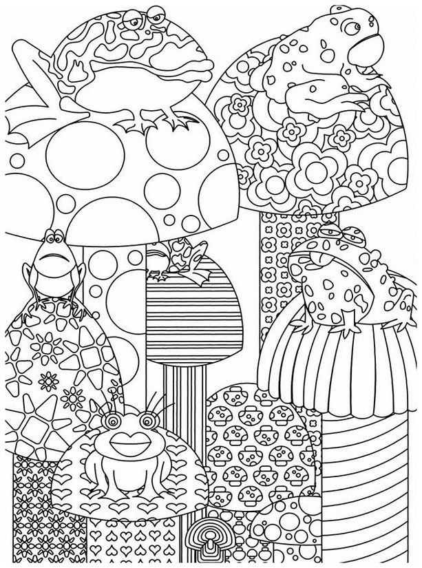 Drawing Fall season #164297 (Nature) – Printable coloring pages