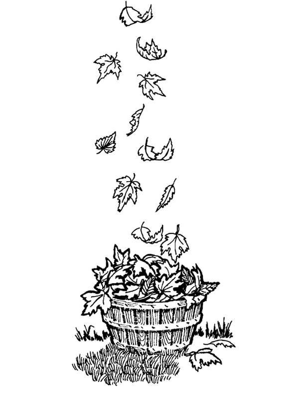 Coloring page: Fall season (Nature) #164354 - Free Printable Coloring Pages