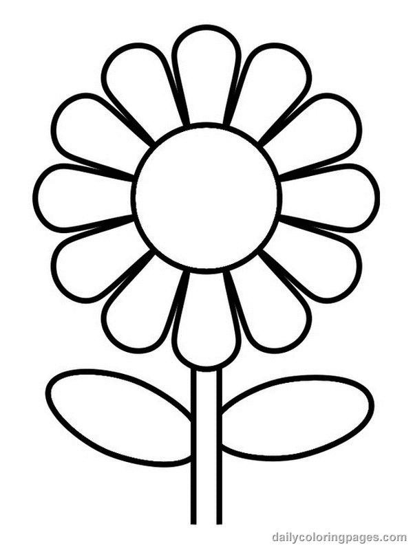 Coloring page: Flowers (Nature) #154986 - Free Printable Coloring Pages