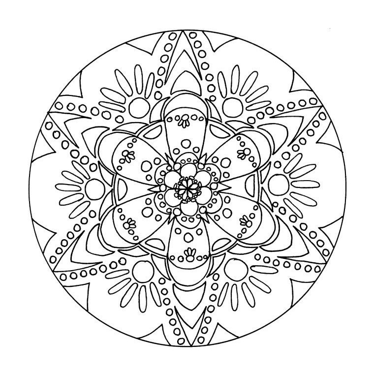 Coloring page: Flowers (Nature) #154995 - Free Printable Coloring Pages