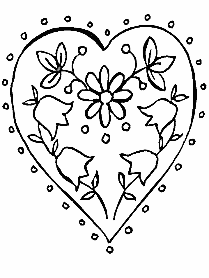 Coloring page: Flowers (Nature) #155006 - Free Printable Coloring Pages