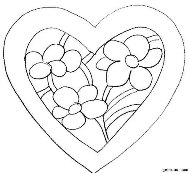 Coloring page: Flowers (Nature) #155008 - Free Printable Coloring Pages