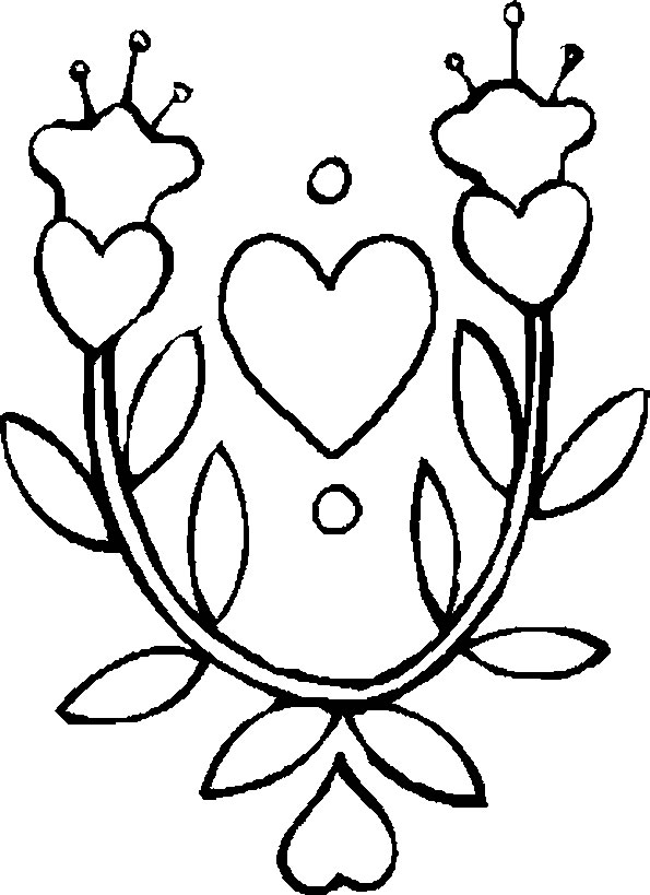 Coloring page: Flowers (Nature) #155019 - Free Printable Coloring Pages