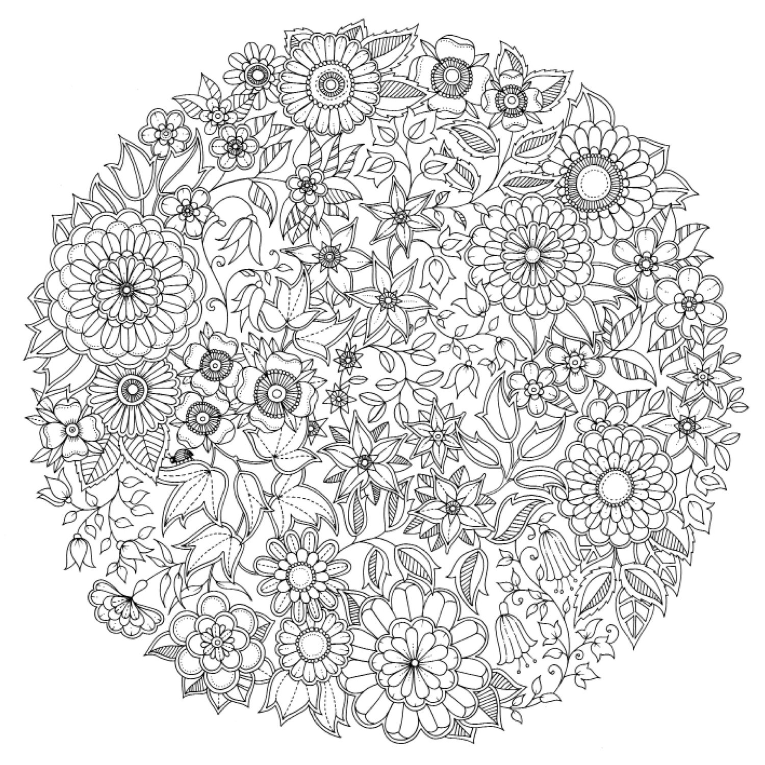 Coloring page: Flowers (Nature) #155020 - Free Printable Coloring Pages