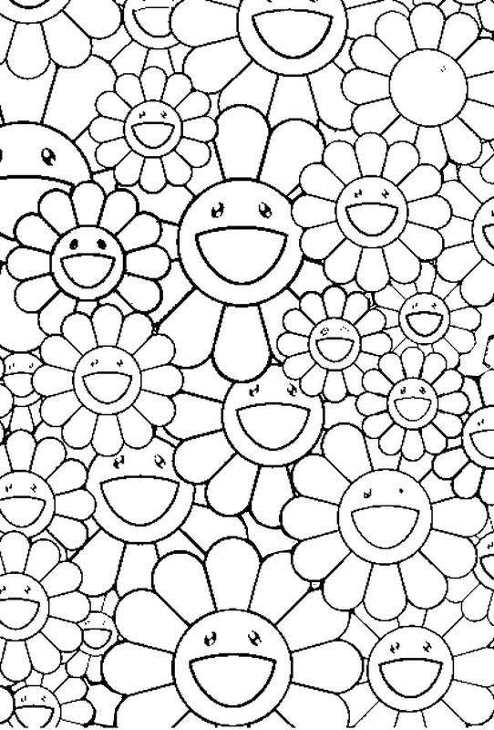 Coloring page: Flowers (Nature) #155032 - Free Printable Coloring Pages