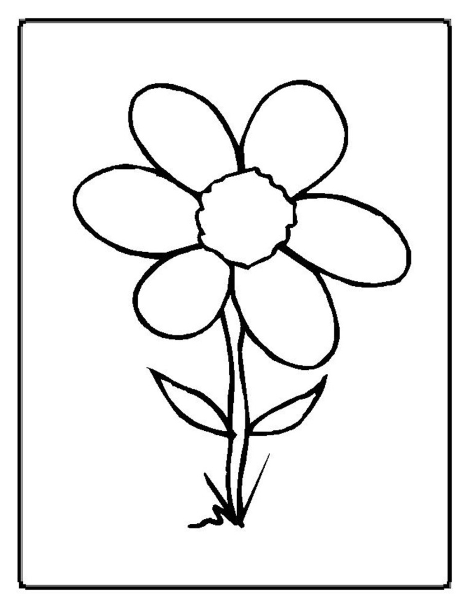 Coloring page: Flowers (Nature) #155047 - Free Printable Coloring Pages