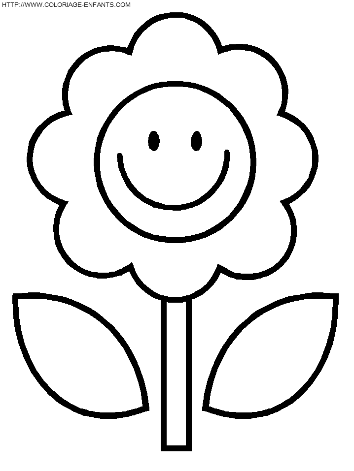Coloring page: Flowers (Nature) #155051 - Free Printable Coloring Pages