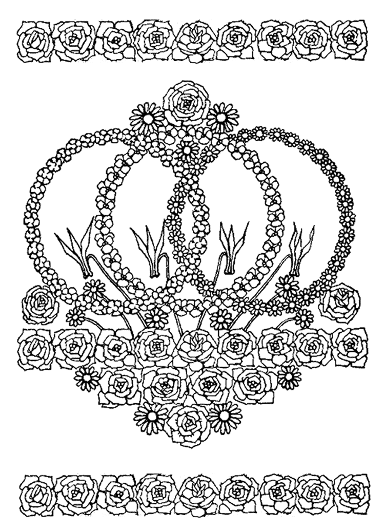 Coloring page: Flowers (Nature) #155058 - Free Printable Coloring Pages