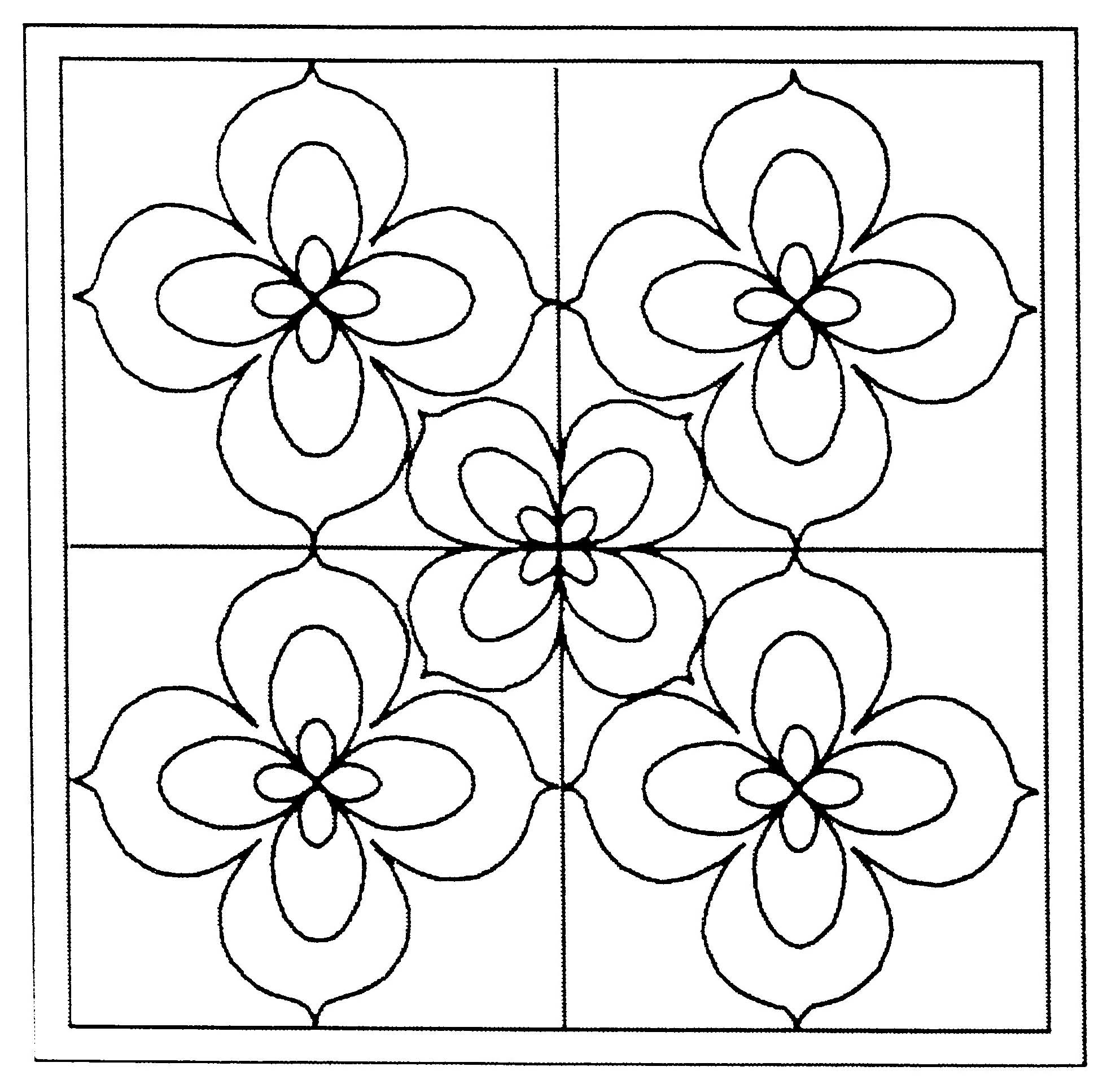 Coloring page: Flowers (Nature) #155060 - Free Printable Coloring Pages