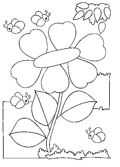 Coloring page: Flowers (Nature) #155068 - Free Printable Coloring Pages