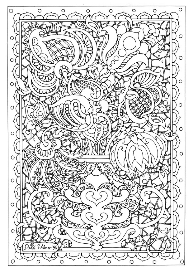 Coloring page: Flowers (Nature) #155092 - Free Printable Coloring Pages