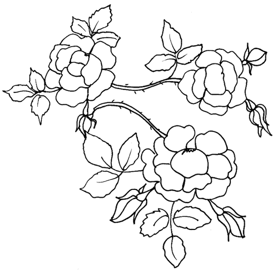 Coloring page: Flowers (Nature) #155096 - Free Printable Coloring Pages