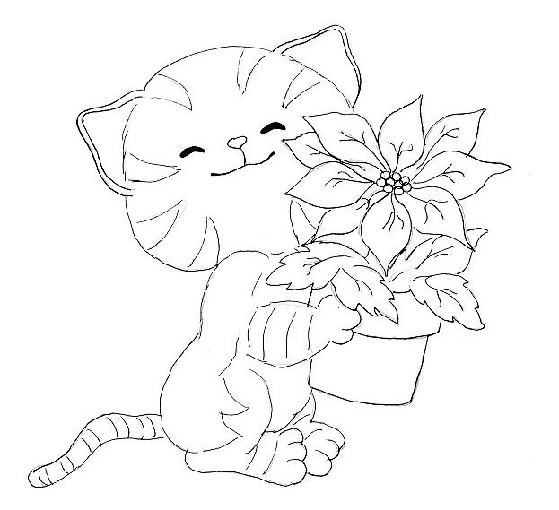 Drawing Flowers #155118 (Nature) – Printable coloring pages