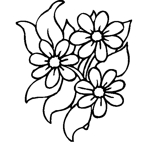 Coloring page: Flowers (Nature) #155138 - Free Printable Coloring Pages