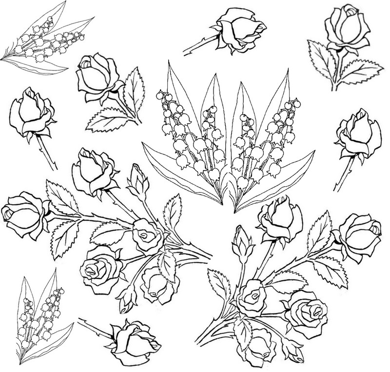 Coloring page: Flowers (Nature) #155161 - Free Printable Coloring Pages