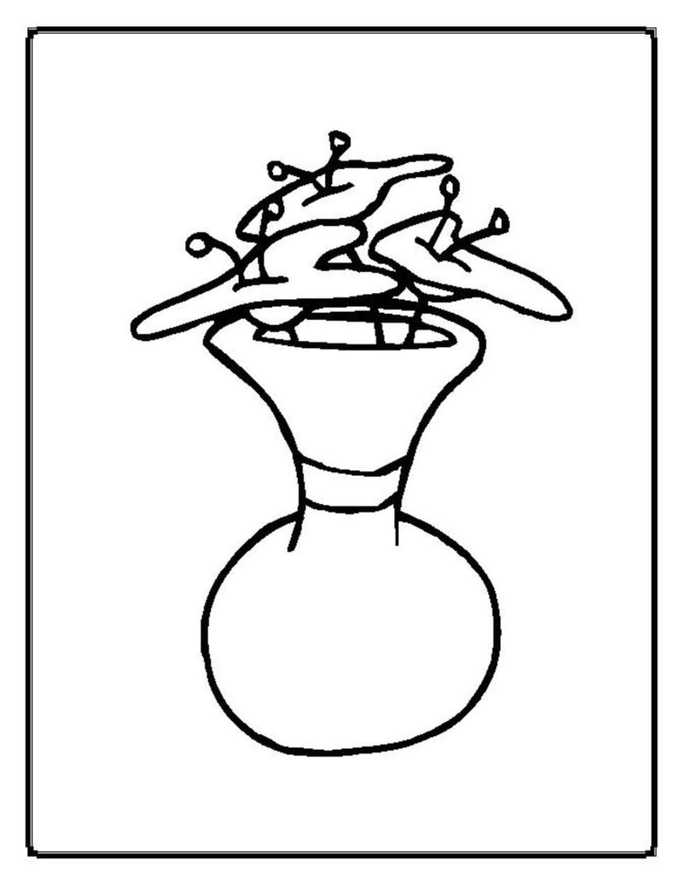 Coloring page: Flowers (Nature) #155209 - Free Printable Coloring Pages