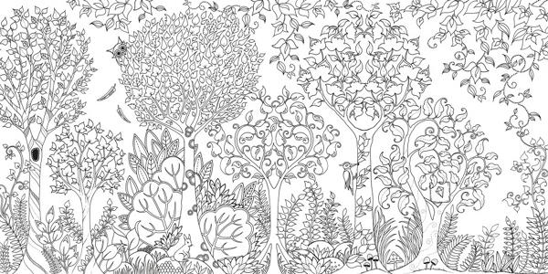 Coloring page: Forest (Nature) #157030 - Free Printable Coloring Pages