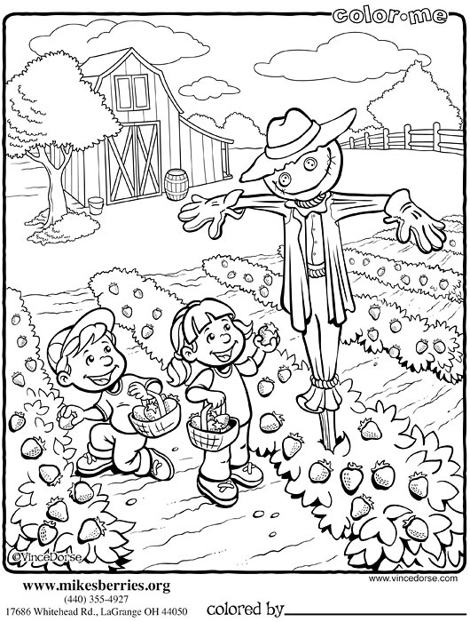 Coloring page: Garden (Nature) #166348 - Free Printable Coloring Pages