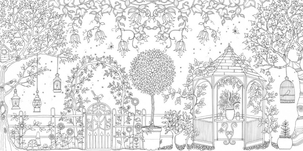 Coloring page: Garden (Nature) #166354 - Free Printable Coloring Pages