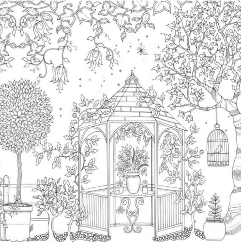 Coloring page: Garden (Nature) #166445 - Free Printable Coloring Pages