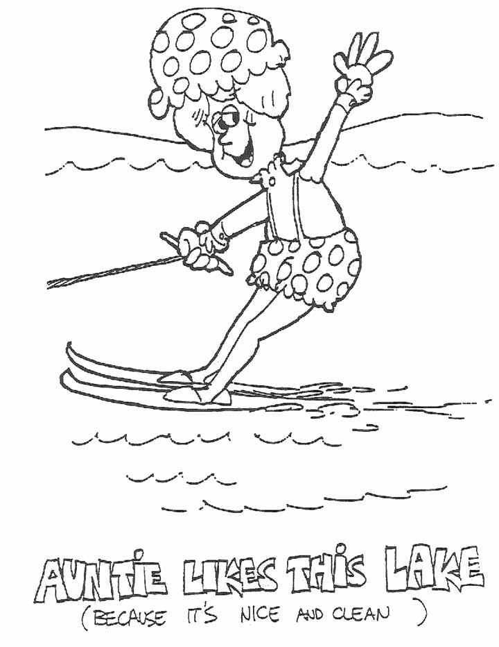 Coloring page: Lake (Nature) #166083 - Free Printable Coloring Pages