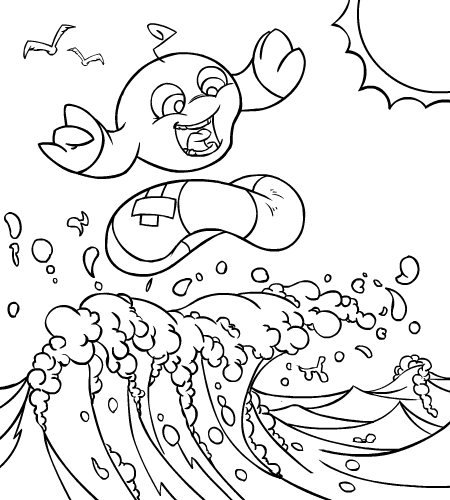 Coloring page: Lake (Nature) #166091 - Free Printable Coloring Pages
