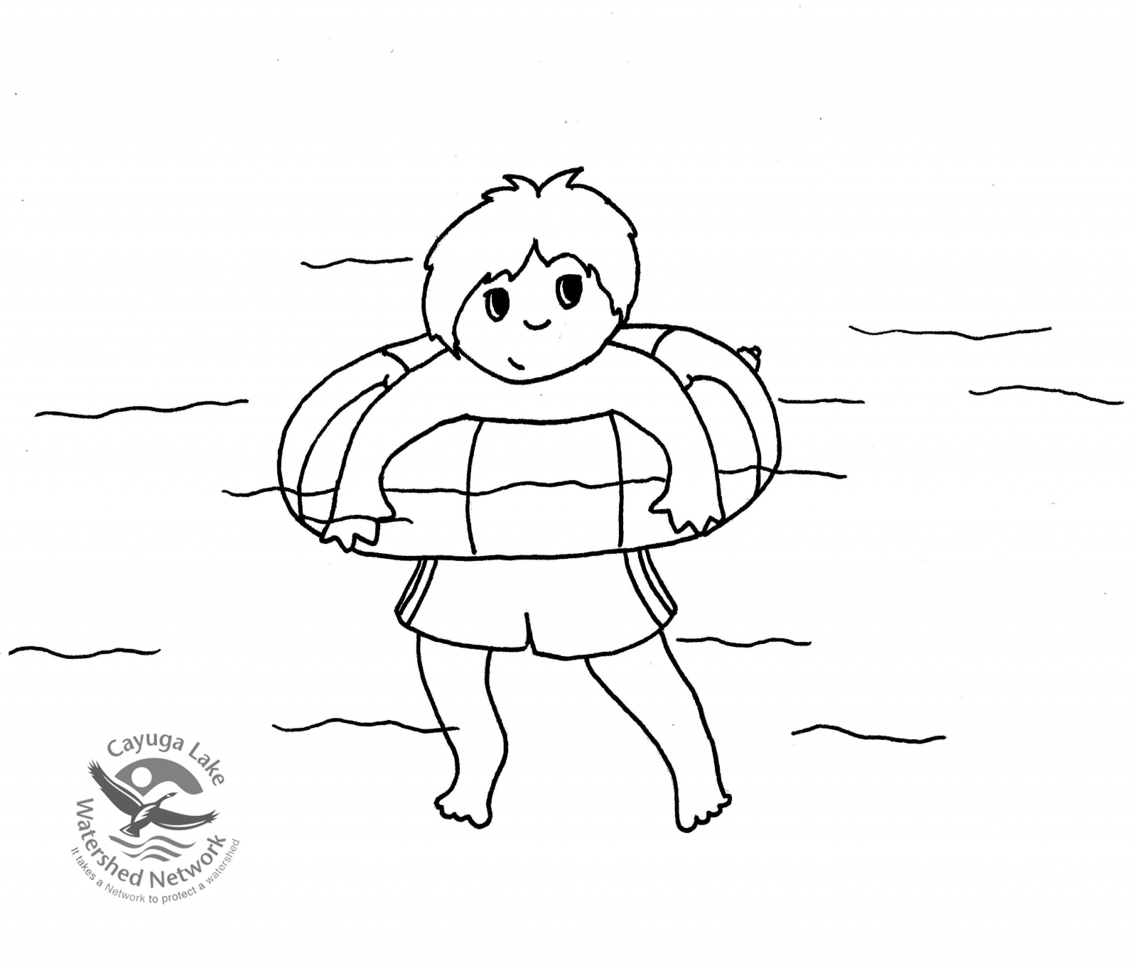 Coloring page: Lake (Nature) #166092 - Free Printable Coloring Pages