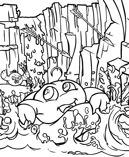 Coloring page: Lake (Nature) #166103 - Free Printable Coloring Pages