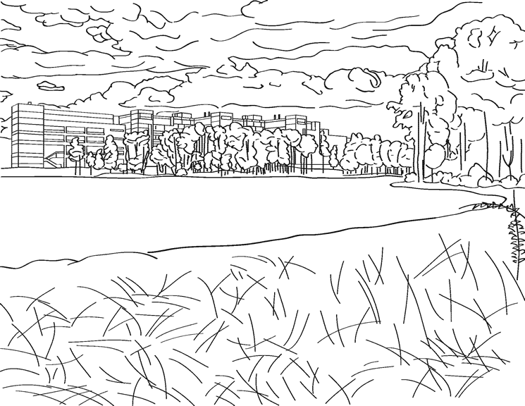 Coloring page: Lake (Nature) #166127 - Free Printable Coloring Pages