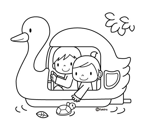 Coloring page: Lake (Nature) #166132 - Free Printable Coloring Pages