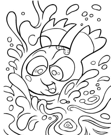 Coloring page: Lake (Nature) #166153 - Free Printable Coloring Pages