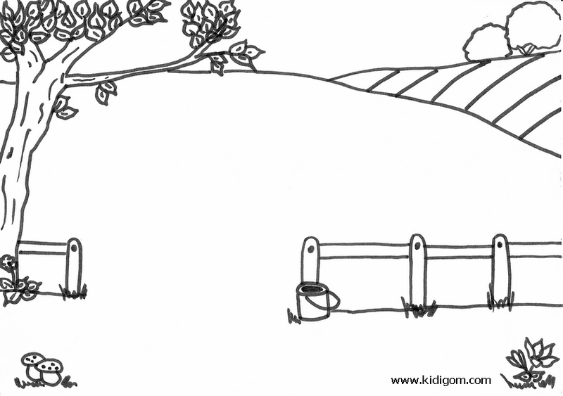 Coloring page: Landscape (Nature) #165799 - Free Printable Coloring Pages