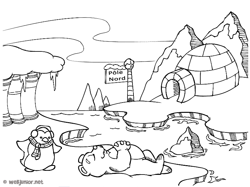 Coloring page: Landscape (Nature) #165854 - Free Printable Coloring Pages