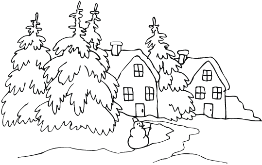 Coloring page: Landscape (Nature) #165856 - Free Printable Coloring Pages