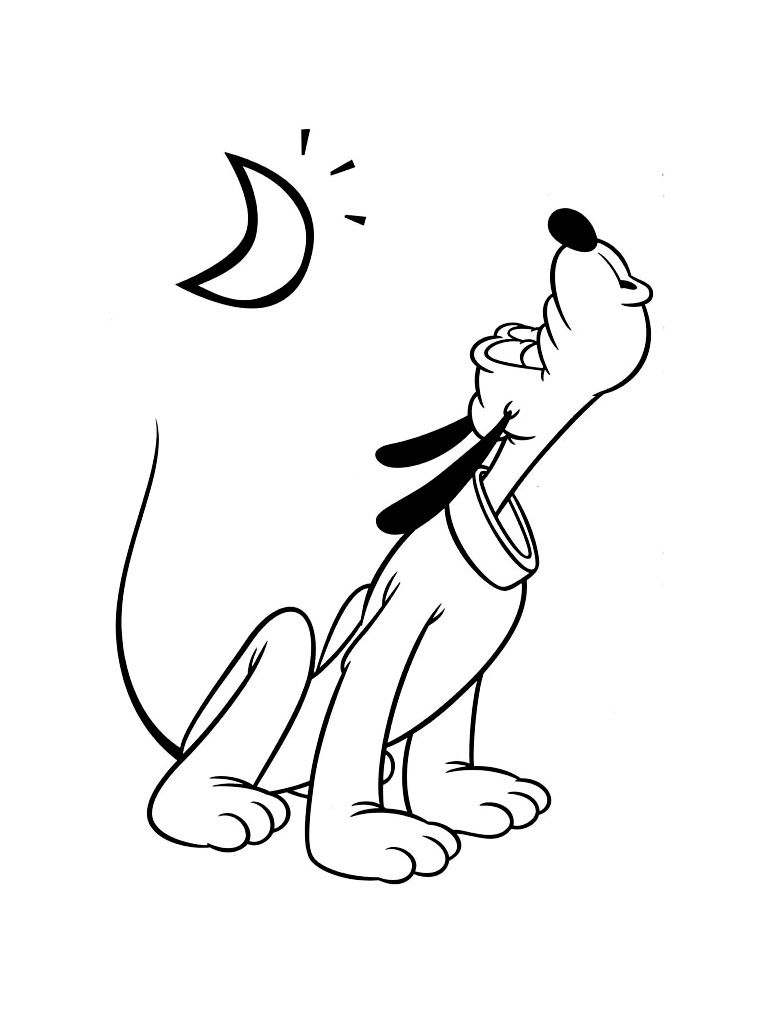 Coloring page: Moon (Nature) #155617 - Free Printable Coloring Pages