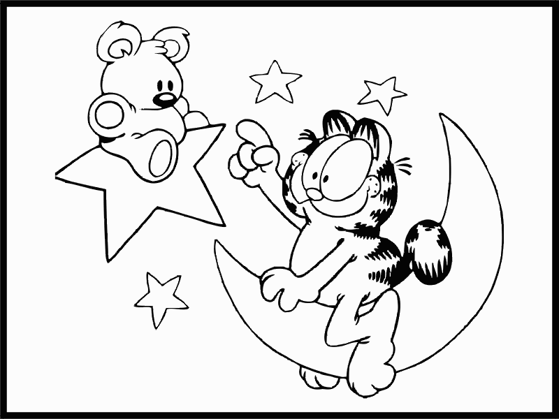 Coloring page: Moon (Nature) #155704 - Free Printable Coloring Pages