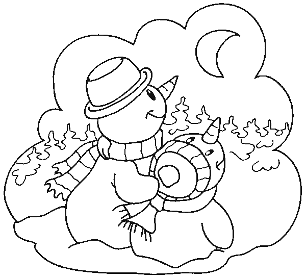 Coloring page: Moon (Nature) #155831 - Free Printable Coloring Pages