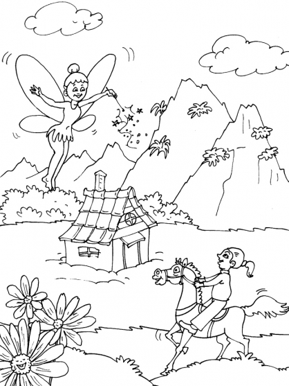 Coloring page: Mountain (Nature) #156512 - Free Printable Coloring Pages