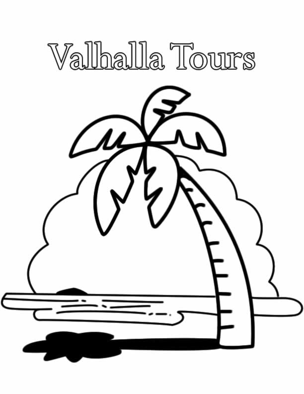 Coloring page: Palm tree (Nature) #161134 - Free Printable Coloring Pages