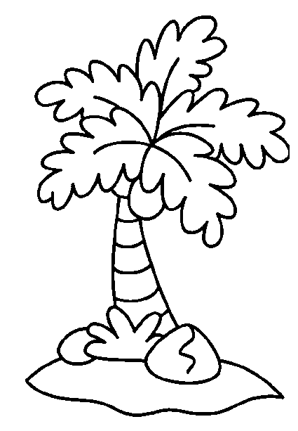 Coloring page: Palm tree (Nature) #161156 - Free Printable Coloring Pages