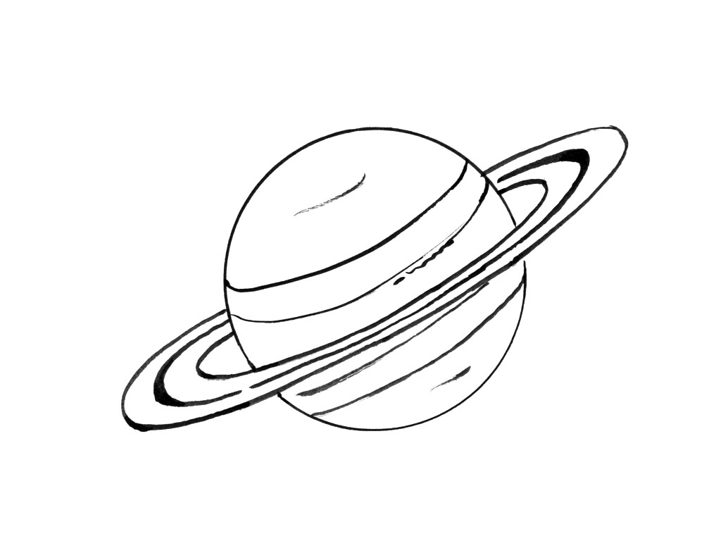 Coloring page: Planet (Nature) #157607 - Free Printable Coloring Pages
