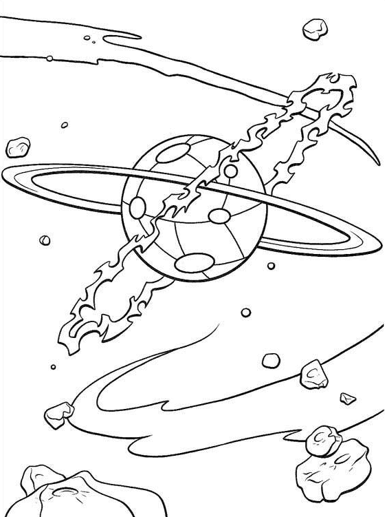 Coloring page: Planet (Nature) #157617 - Free Printable Coloring Pages