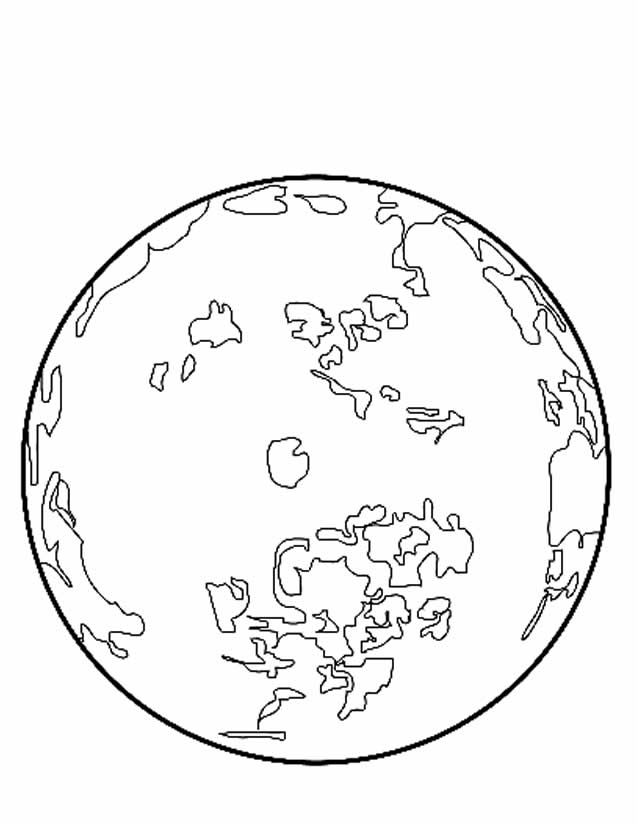 Coloring page: Planet (Nature) #157620 - Free Printable Coloring Pages