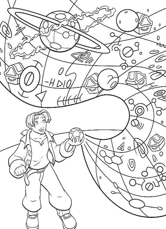 Coloring page: Planet (Nature) #157631 - Free Printable Coloring Pages