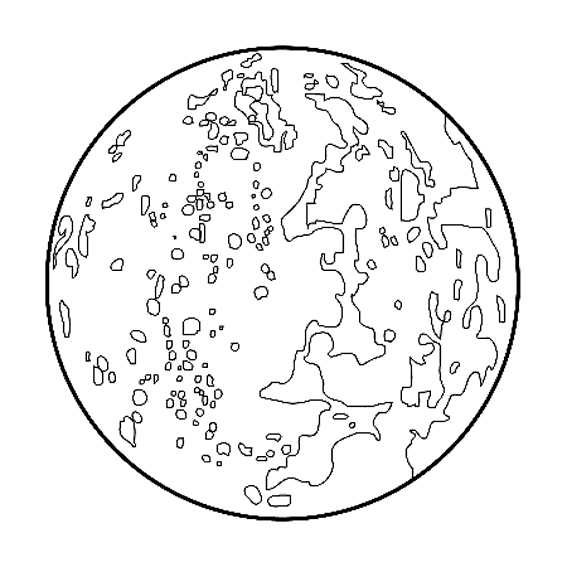 Coloring page: Planet (Nature) #157633 - Free Printable Coloring Pages