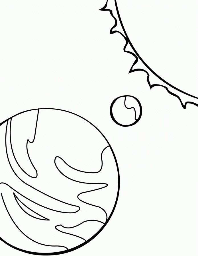 Coloring page: Planet (Nature) #157710 - Free Printable Coloring Pages