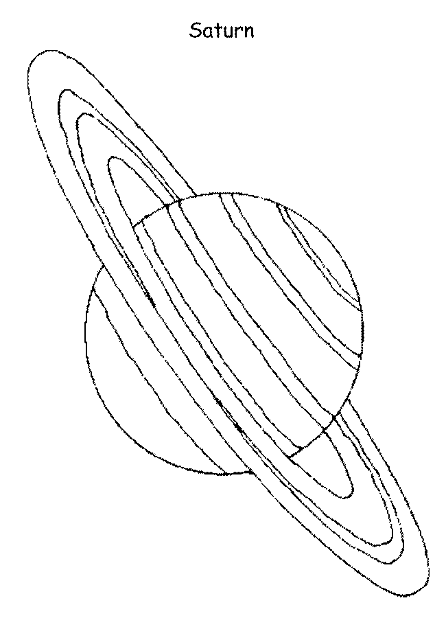 Coloring page: Planet (Nature) #157714 - Free Printable Coloring Pages