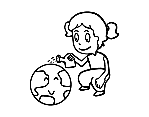 Coloring page: Planet (Nature) #157729 - Free Printable Coloring Pages