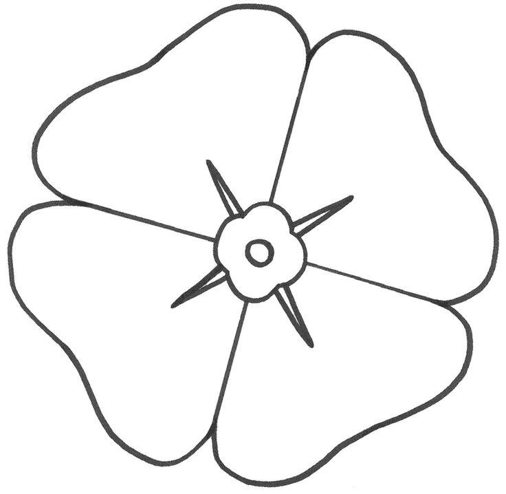 Coloring page: Poppy (Nature) #162461 - Free Printable Coloring Pages